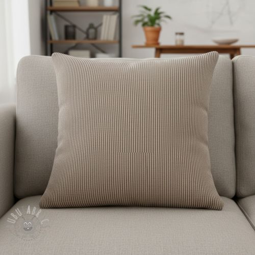 Tkanina dekoracyjna DOBBY Colored stripe coffee