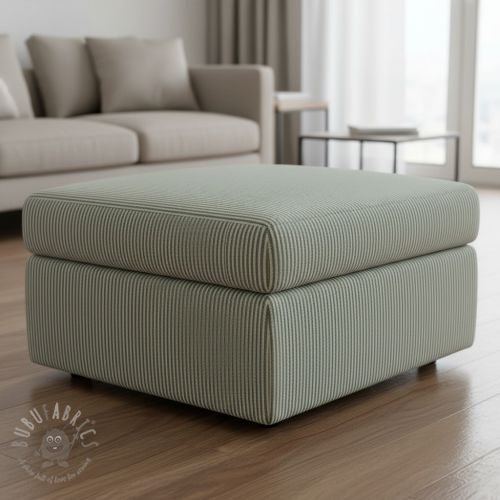 Tkanina dekoracyjna DOBBY Colored stripe bottle green