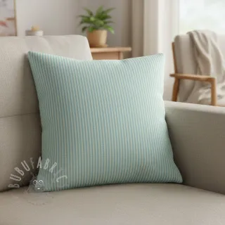 Tkanina dekoracyjna DOBBY Colored stripe mint