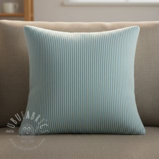 Tkanina dekoracyjna DOBBY Colored stripe turquoise