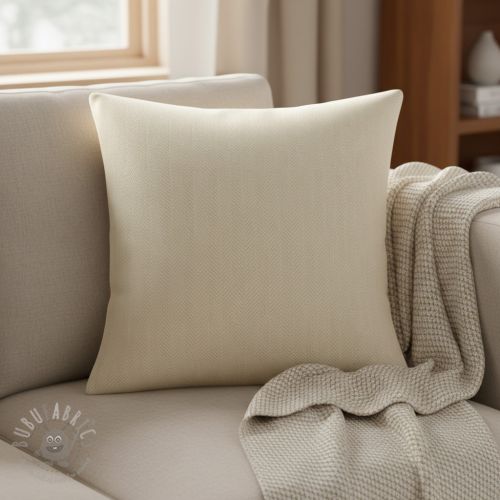 Tkanina dekoracyjna DOBBY Colored stripe naturel