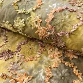 Bawełniana tkanina TIE DYE EMBROIDERY Eva tape design E