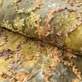 Bawełniana tkanina TIE DYE EMBROIDERY Eva tape design E