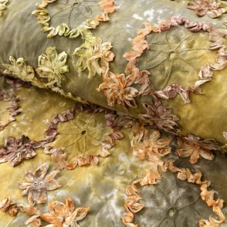 Bawełniana tkanina TIE DYE EMBROIDERY Eva tape design E