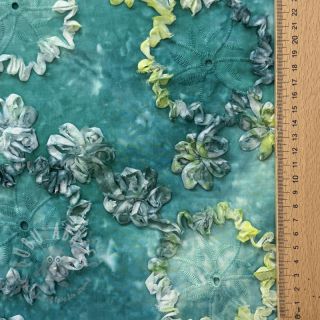 Bawełniana tkanina TIE DYE EMBROIDERY Eva tape design B