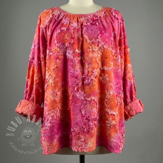 Bawełniana tkanina TIE DYE EMBROIDERY Eva tape design F