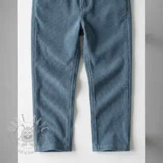 Drobny sztruks blue