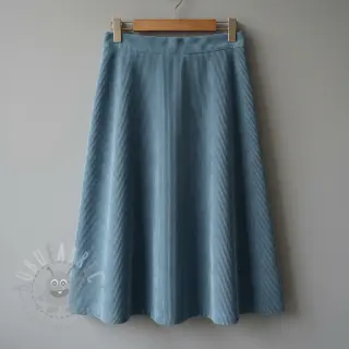 Drobny sztruks blue