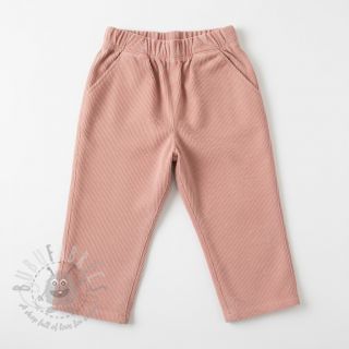 Drobny sztruks blush