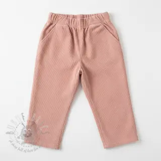 Drobny sztruks blush