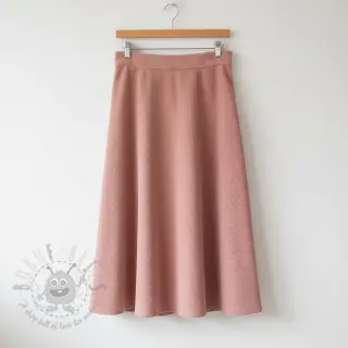 Drobny sztruks blush