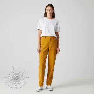 Drobny sztruks ochre