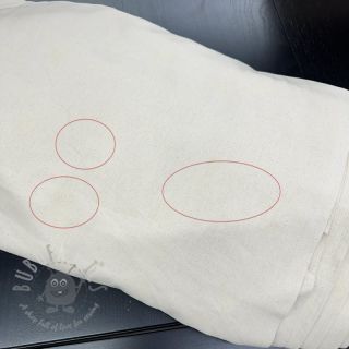 Tkanina płótno CANVAS natural 280 cm 2nd class