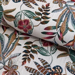 Tkanina dekoracyjna jacquard Neroli allover blanc