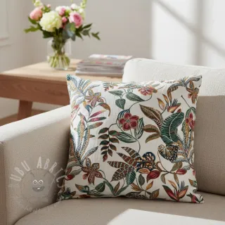 Tkanina dekoracyjna jacquard Neroli allover blanc