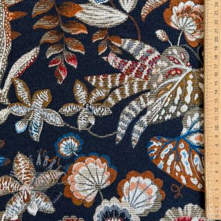 Tkanina dekoracyjna jacquard Neroli allover nuit