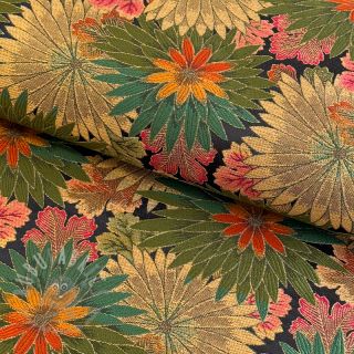 Tkanina dekoracyjna jacquard Matcha allover kaki