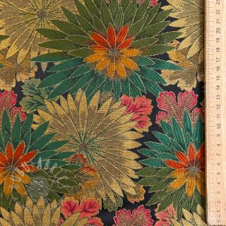 Tkanina dekoracyjna jacquard Matcha allover kaki