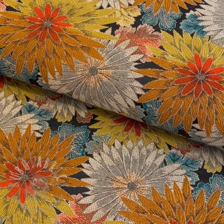 Tkanina dekoracyjna jacquard Matcha allover peanut