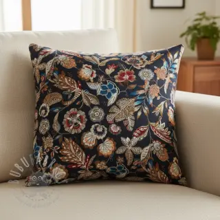 Tkanina dekoracyjna jacquard Neroli allover nuit