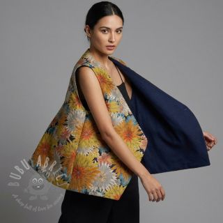 Tkanina dekoracyjna jacquard Matcha allover peanut