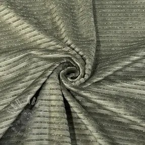 Tkanina elastyczny aksamit VELVET LUREX Stripe camo green