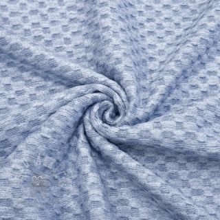 Dzianina swetrowa Angora honey blue