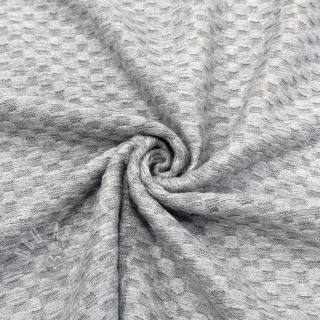 Dzianina swetrowa Angora honey light grey