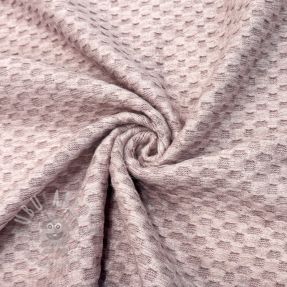 Dzianina swetrowa Angora honey rose