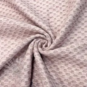 Dzianina swetrowa Angora honey rose
