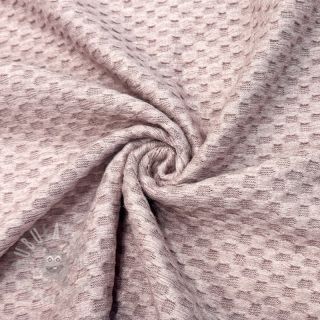 Dzianina swetrowa Angora honey rose