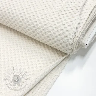 Dzianina swetrowa Angora honey off white