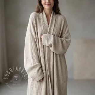 Dzianina swetrowa Angora honey natural