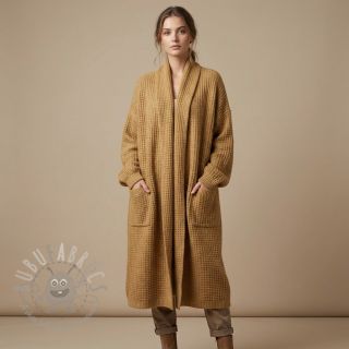 Dzianina swetrowa Angora honey beige