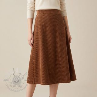 Tkanina elastyczny aksamit VELVET LUREX Stripe brick