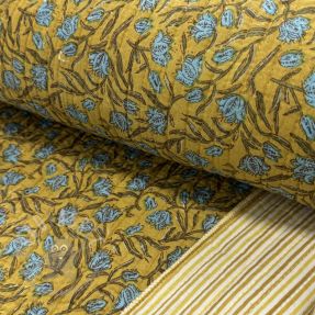 Bawełniana tkanina QUILT Gange curcuma