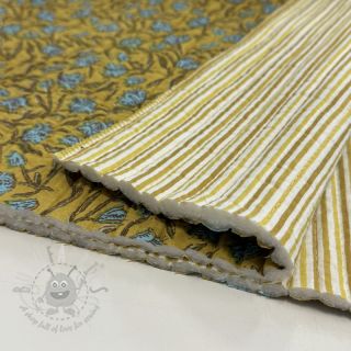 Bawełniana tkanina QUILT Gange curcuma