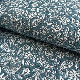 Tkanina dekoracyjna jacquard Mumbai allover jade