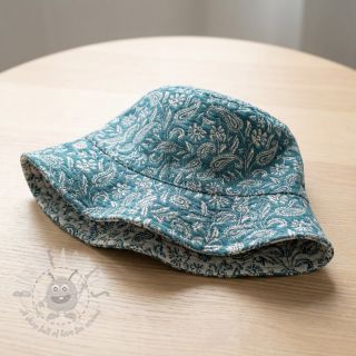 Tkanina dekoracyjna jacquard Mumbai allover jade