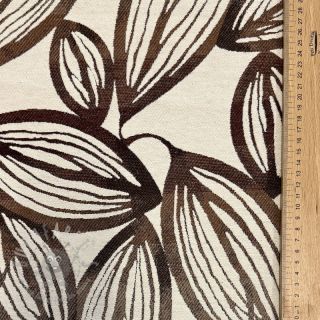 Tkanina dekoracyjna jacquard Folia chocolat