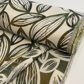 Tkanina dekoracyjna jacquard Folia romarin