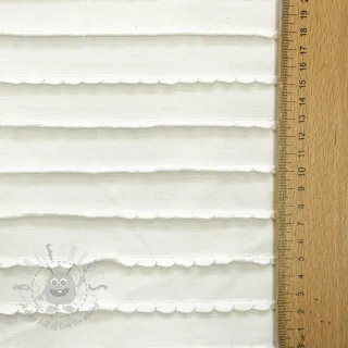 Jersey RUFFLES white