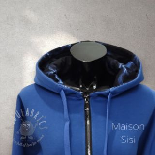 Bawełniany sznur płaski 15 mm cobalt