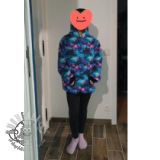 Dresówka drapana JOGGING In the night design B digital print