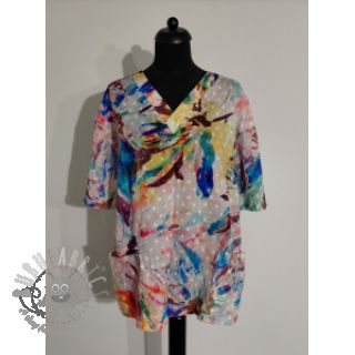 Bawełniana tkanina DOBBY Staind branch digital print