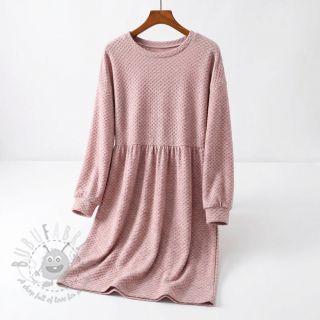 Dzianina swetrowa Angora honey rose