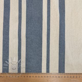 Tkanina dekoracyjna Bernadette stripe denim