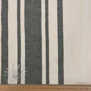 Tkanina dekoracyjna Bernadette stripe kaki