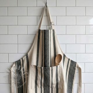 Tkanina dekoracyjna Bernadette stripe kaki