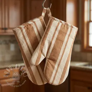 Tkanina dekoracyjna Bernadette stripe peanut